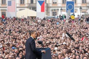 President Obama in Prague in 2009